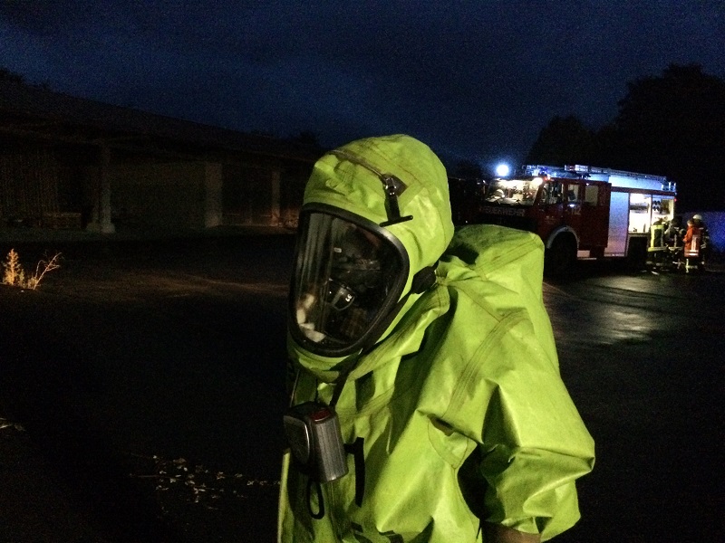 Alarmübung 18.10.2016 - Gefahrgut