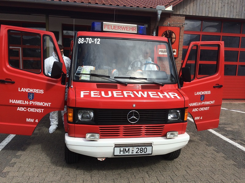 Übung 11.07.2015 - Messtrupp Austritt Radioaktivität KKW