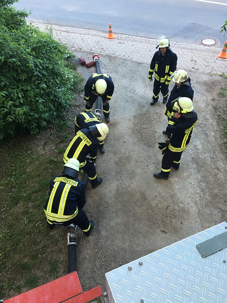 Übung 30.05.2016 - FEU Waldbrand