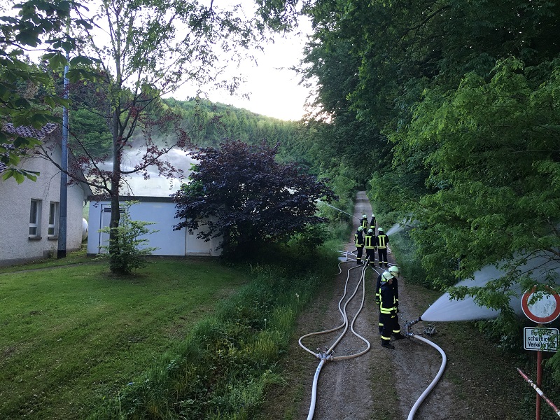 Übung 30.05.2016 - FEU Waldbrand