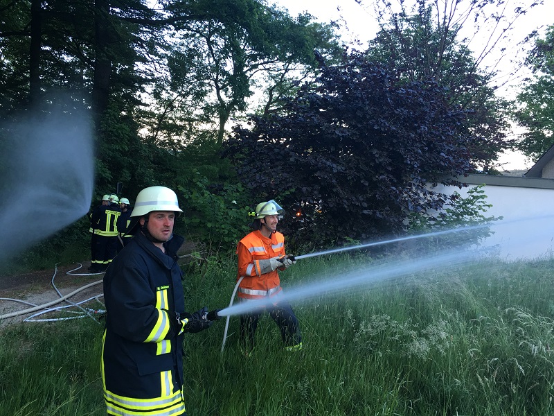 Übung 30.05.2016 - FEU Waldbrand